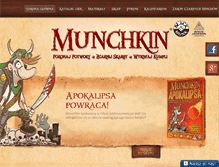 Tablet Screenshot of munchkin.pl